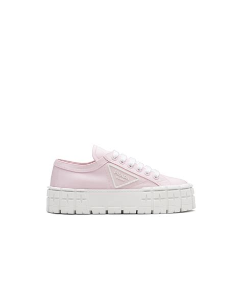 prada gabardine sneakers|prada gabardine sneakers pink.